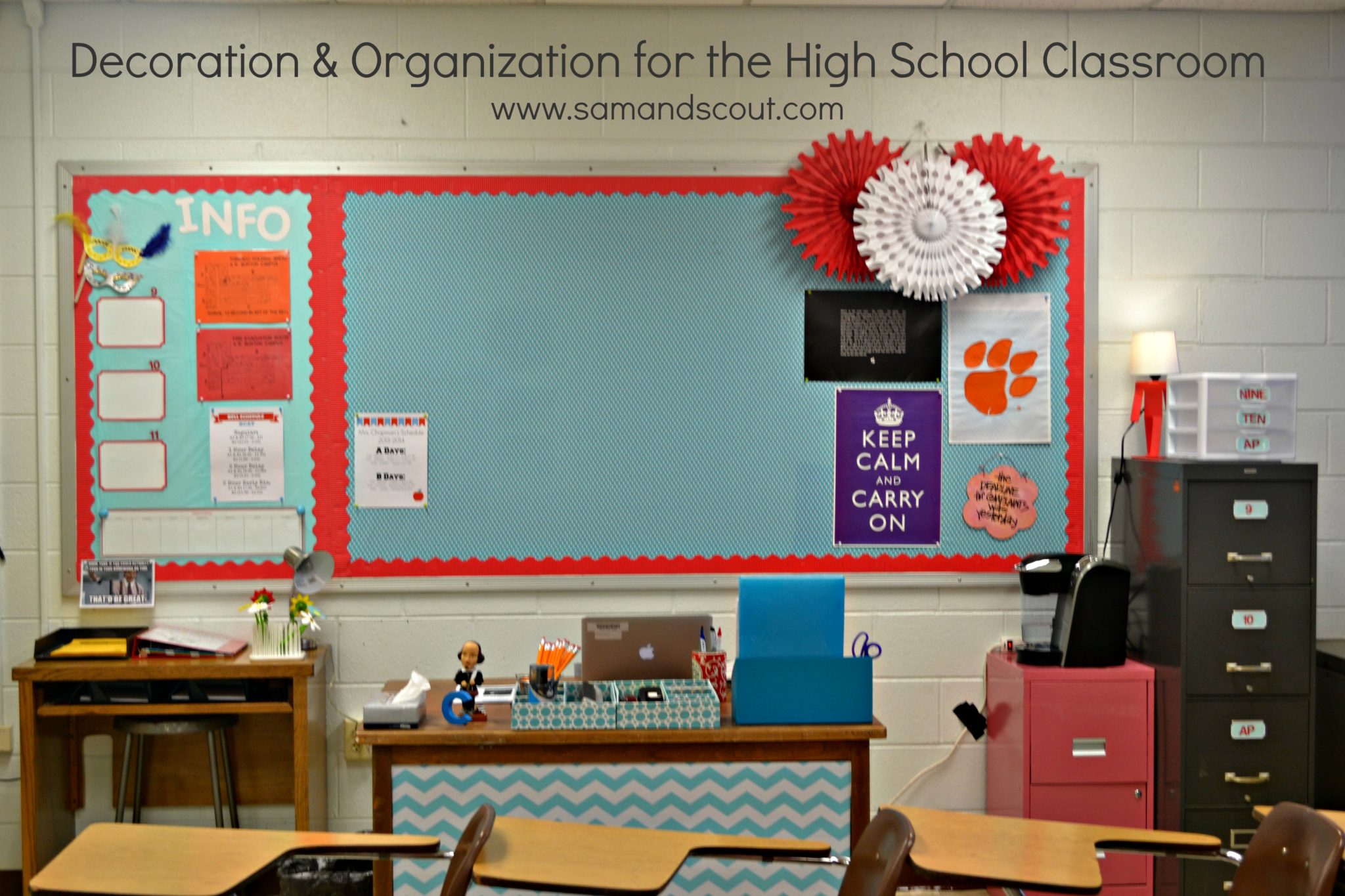 Decoration Organization For The High School Classroom Teaching Sam And Scout